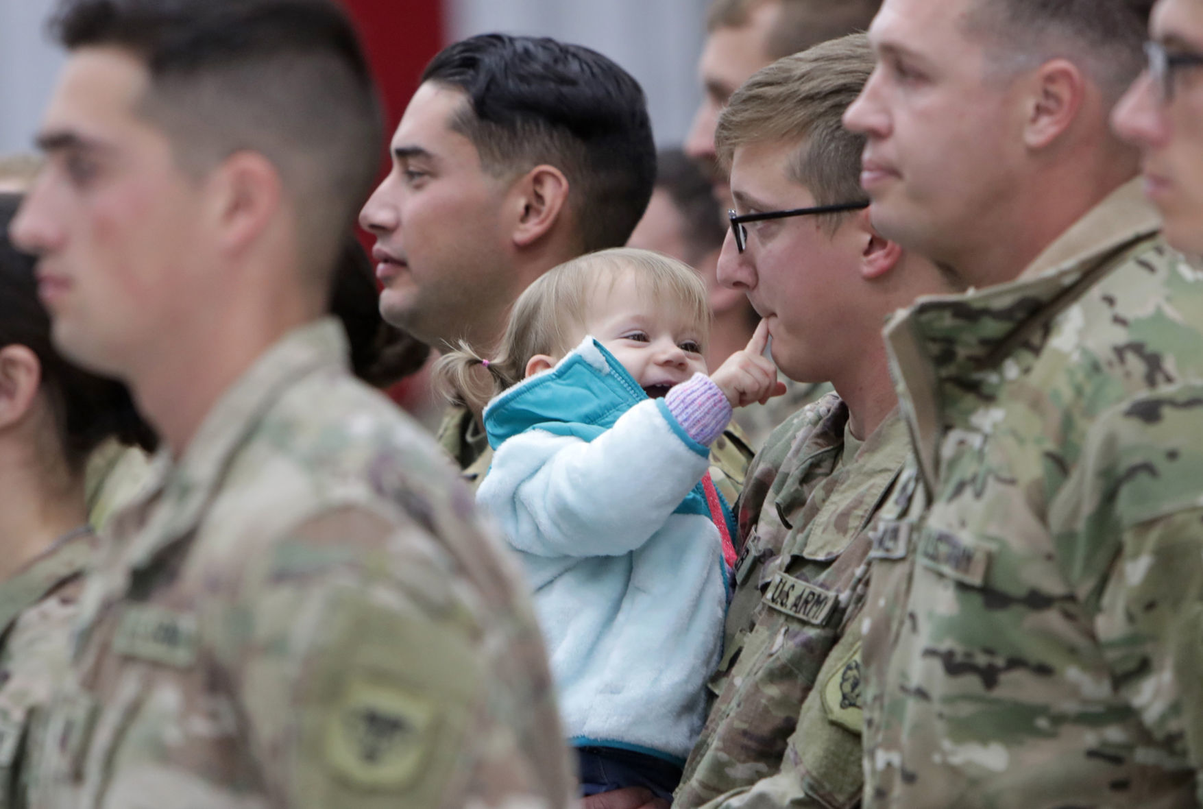 Soldiers come home